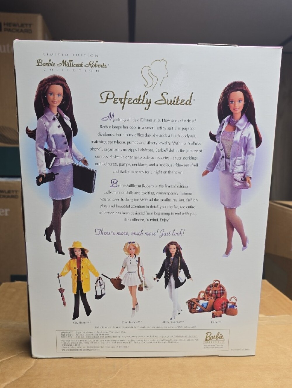 Barbie Millieint Roberts Collection Perfectly Suited Doll 1997 - Picture 8 of 11